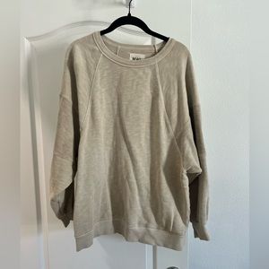 Madewell Cream Crew Neck SZ L